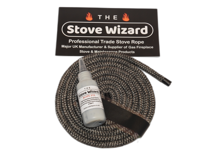 The Stove Wizard Black Stove Rope Pack