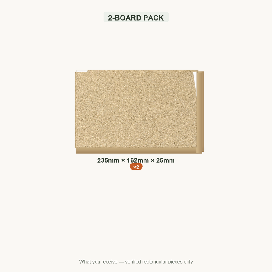 2-BOARD PACK — 235x162x25mm ×2