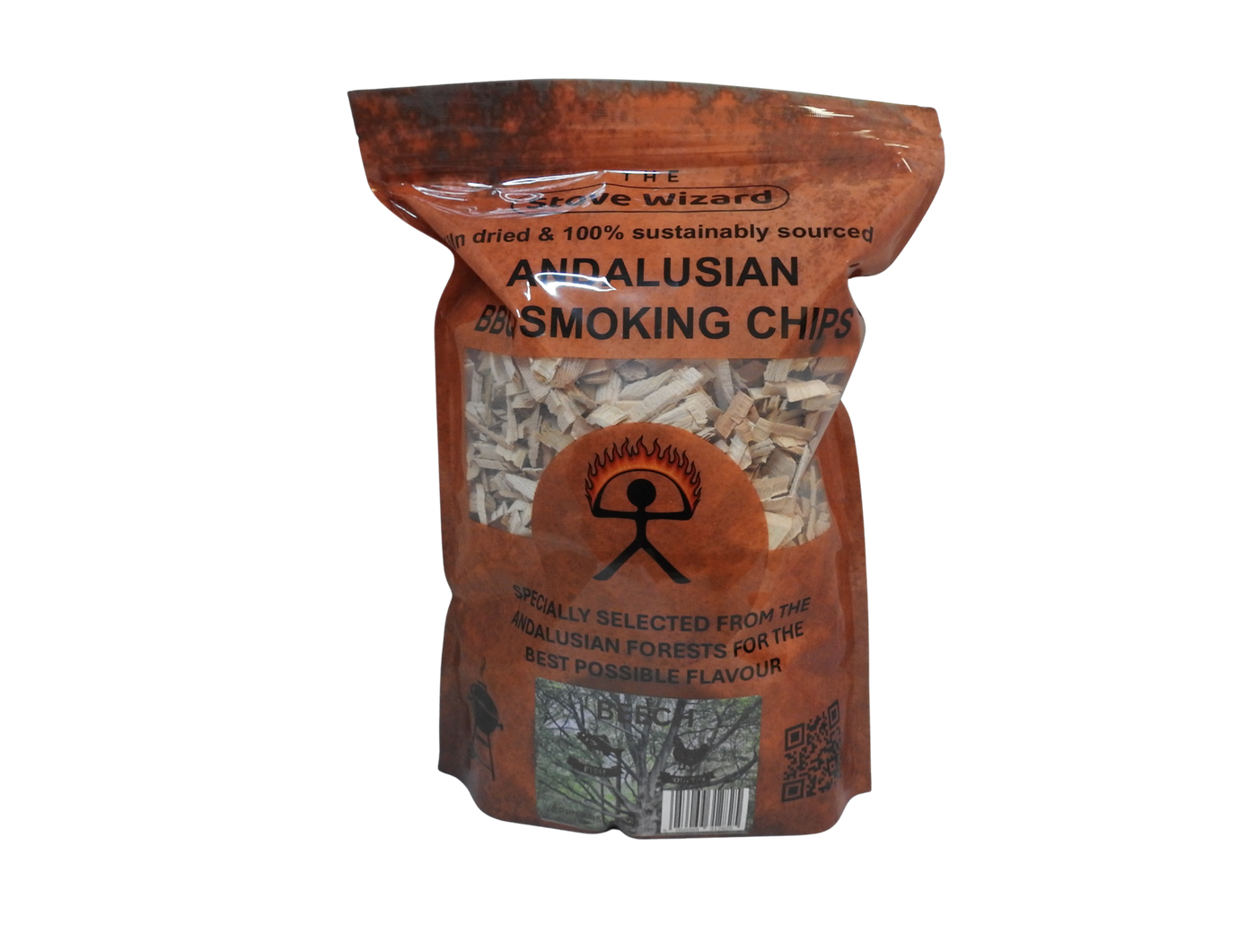 BEECH BBQ smoking wood chips in resealable bag
