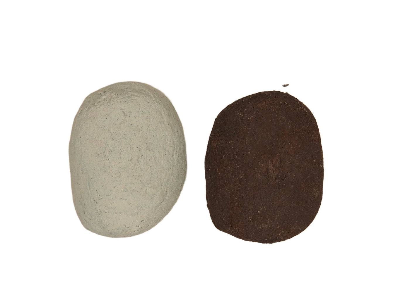 10 Duck Egg Blue/brown Gas fire Ceramic Pebbles Replacements/Bio Fuels/Ceramic TO COALS 4 U