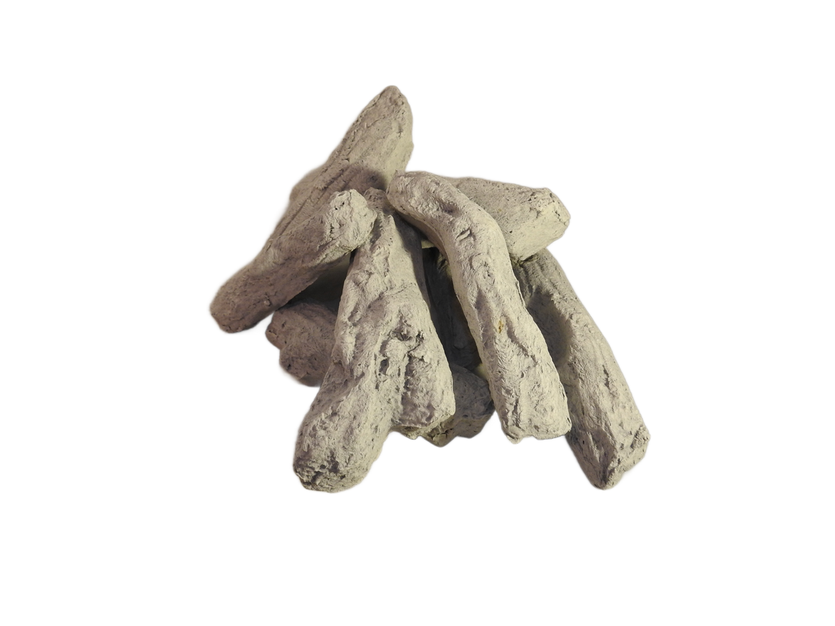16 Piece Driftwood ceramic gas fire logs