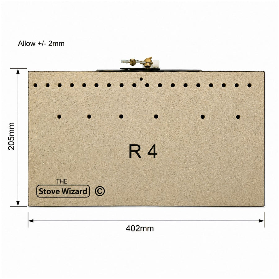 R4 inset gas fire burner