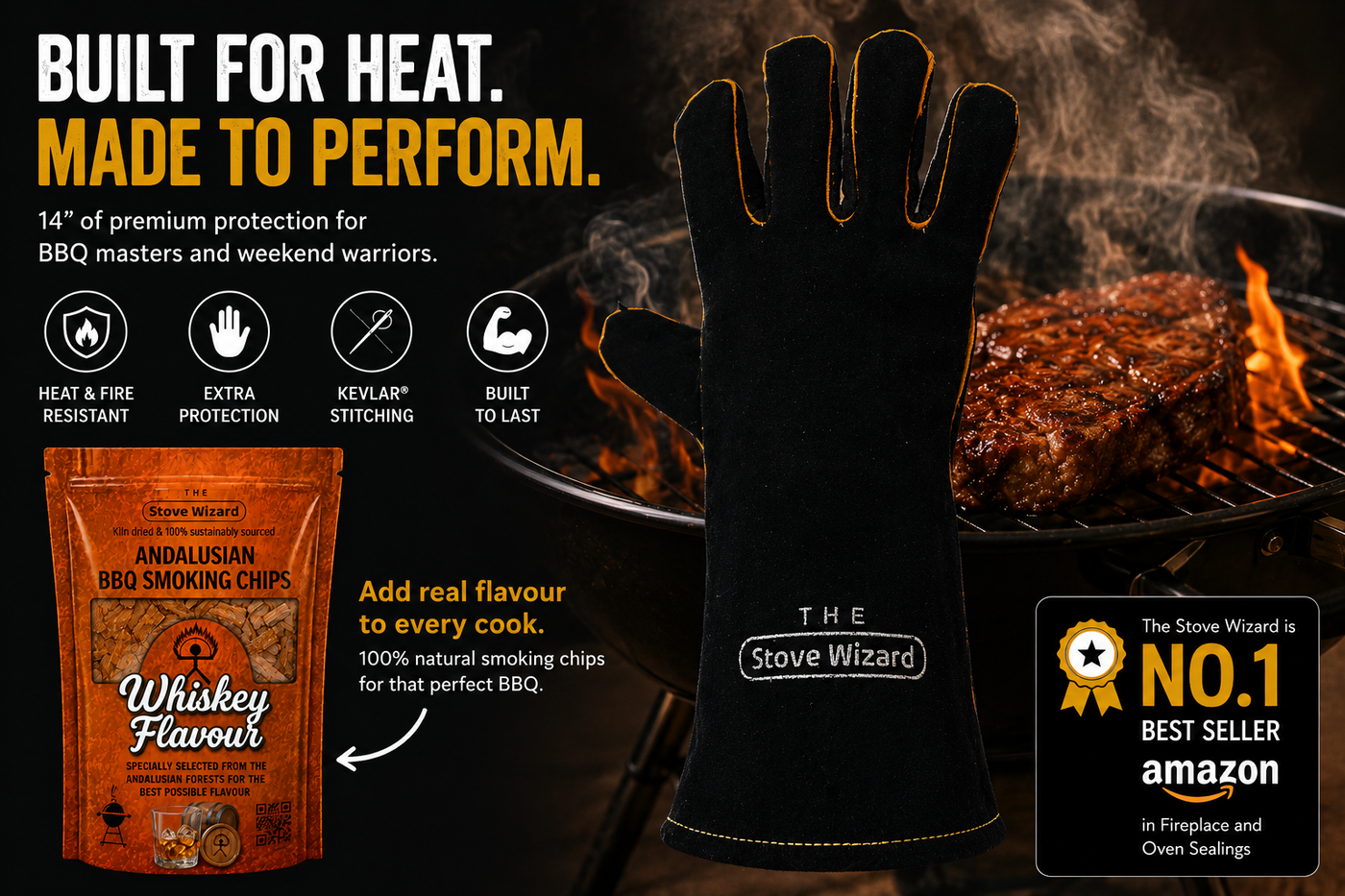 The Stove Wizard Stove Gloves