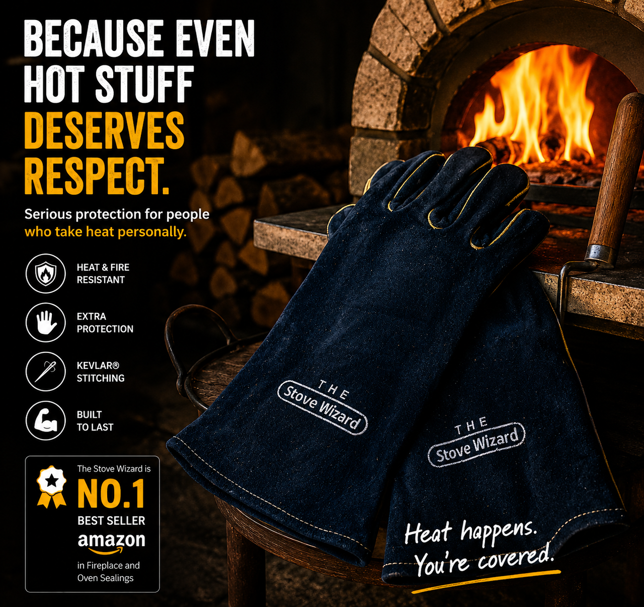 The Stove Wizard Stove Gloves