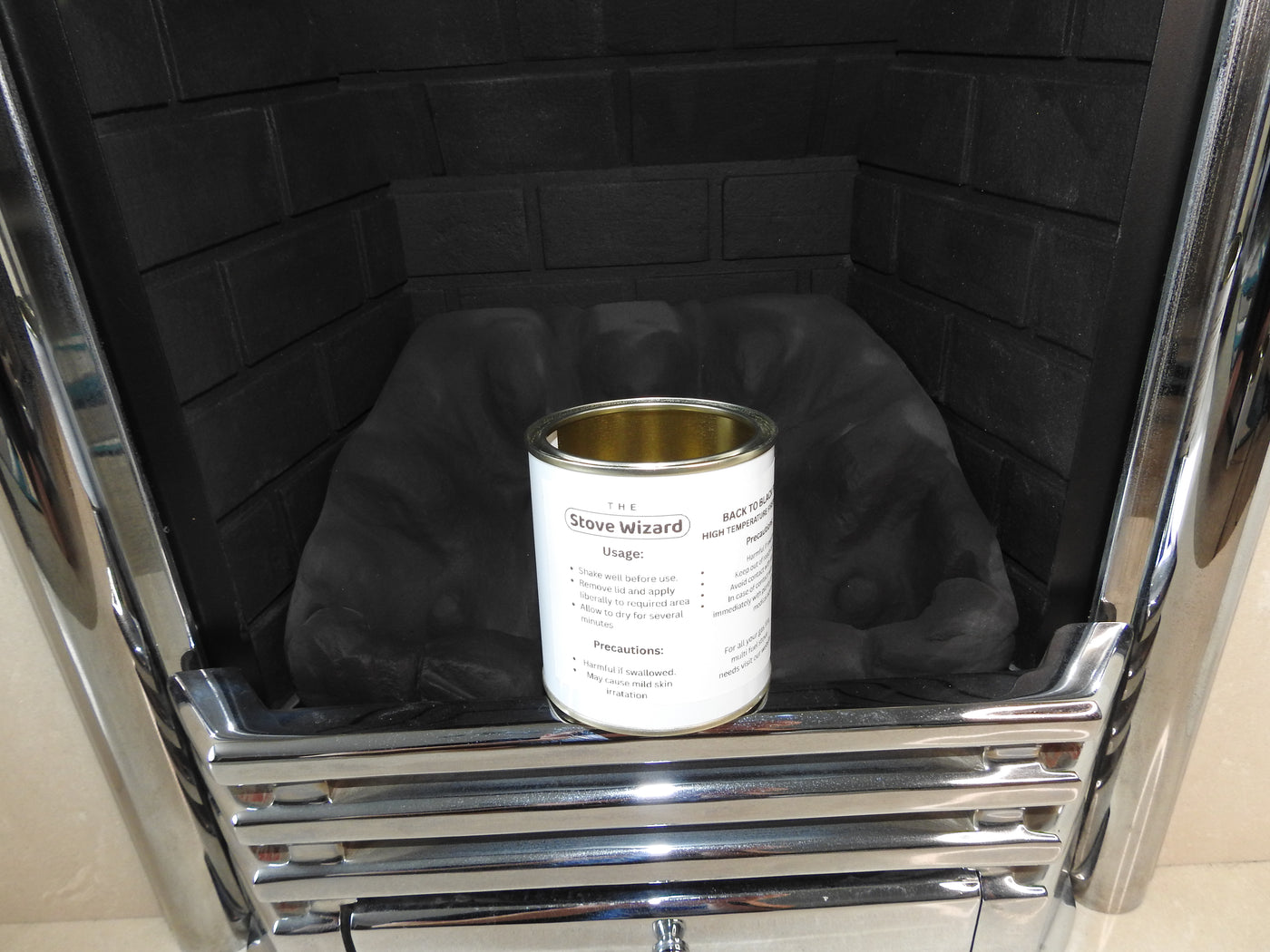 The Stove Wizard Trade Gas Fire Rejuvenation Kit With Coals Of Your Choice