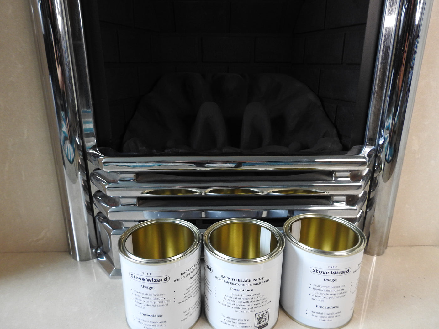The Stove Wizard Trade Gas Fire Rejuvenation Kit With Coals Of Your Choice