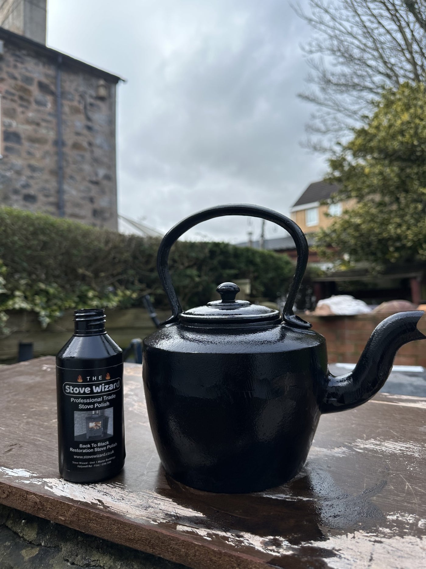 The Stove Wizard Stove Polish 250ml