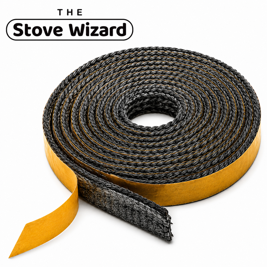 Self-adhesive BBQ and smoker seal gasket tape