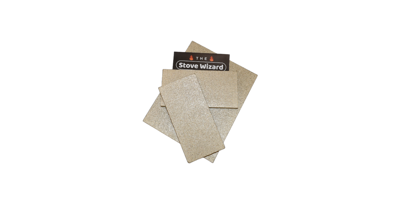 The Stove Wizard 200mm x 200mm Vermiculite Board