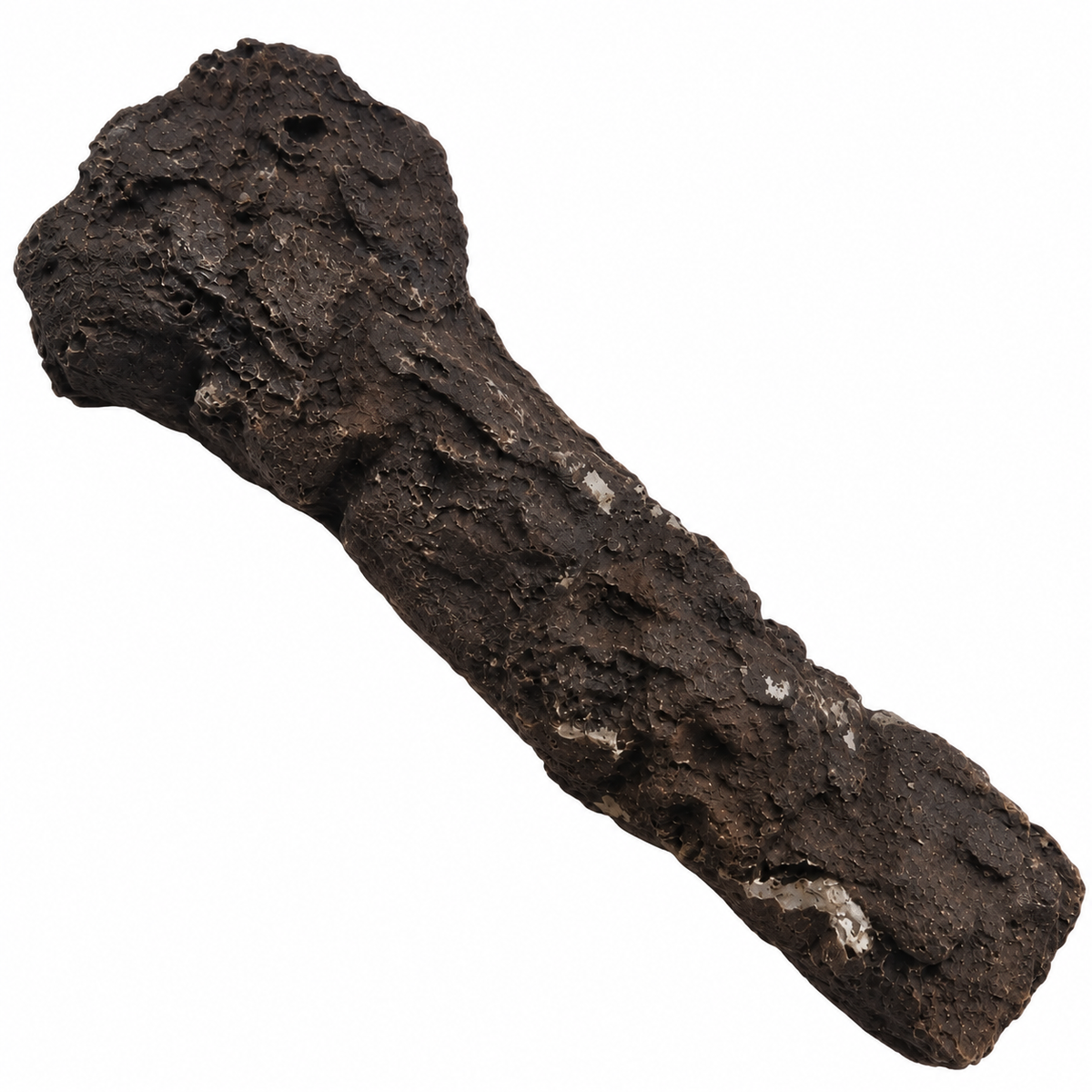 Individual extra-large dark sculpted Game of Thrones ceramic log