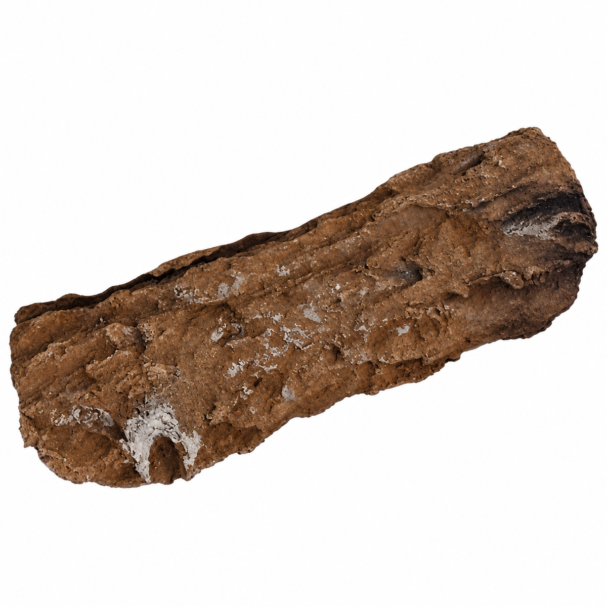 Individual extra-large brown bark-effect Game of Thrones ceramic log