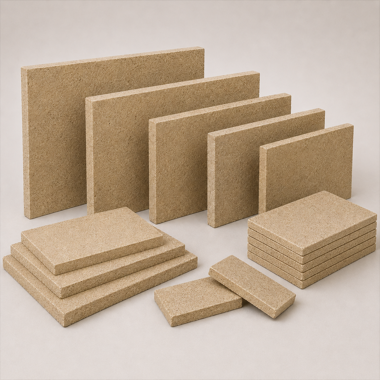 Vermiculite stove board sheet