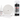 White Stove rope kit plus 400ml Stove Paint