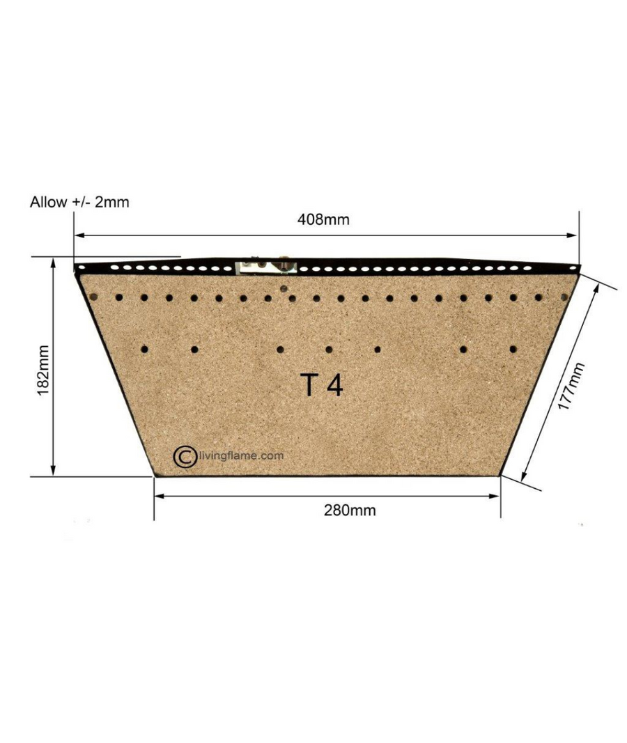 16" T4 Inset Gas Fire