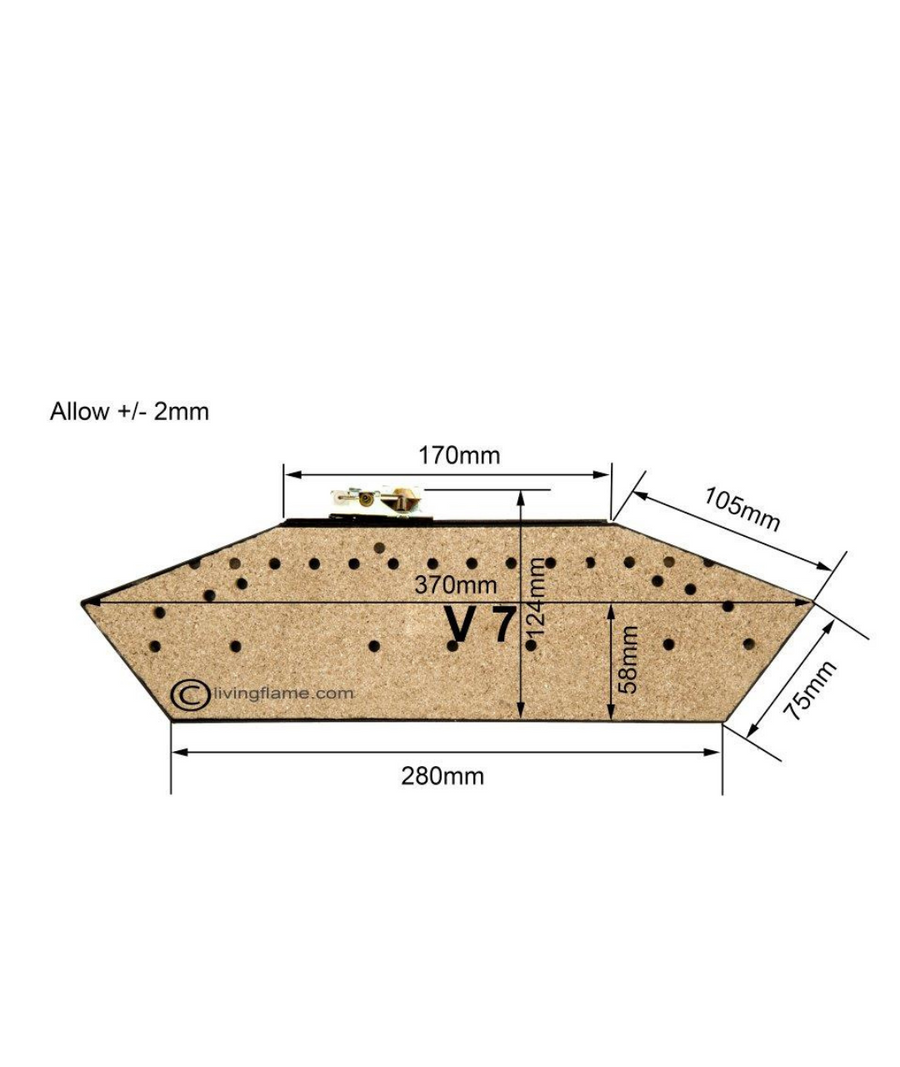 16" V7 Inset Gas Fire