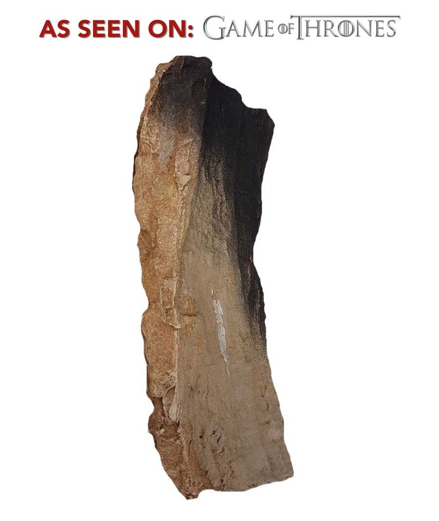 Ceramic artificial gas fire logs