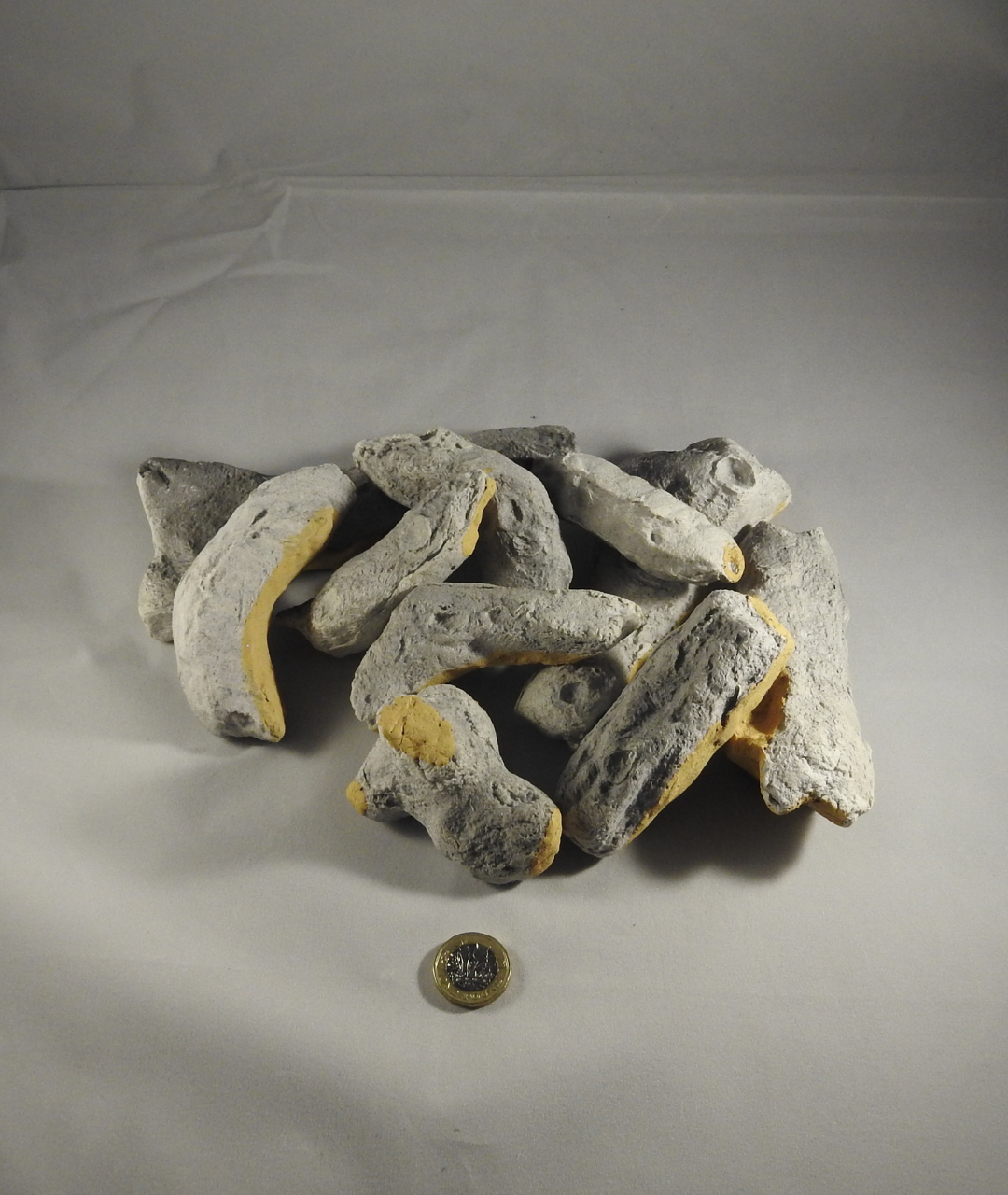 10 Piece Beech Effect Small Logs