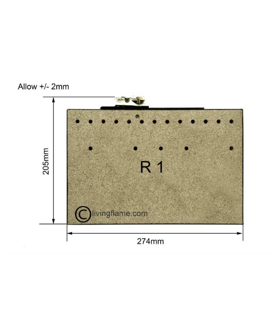 16" R1 Inset Gas Fire
