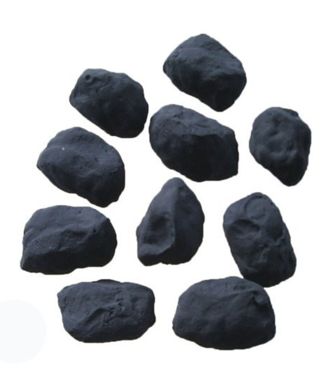 Large Cast Ceramic Gas Fire Coals