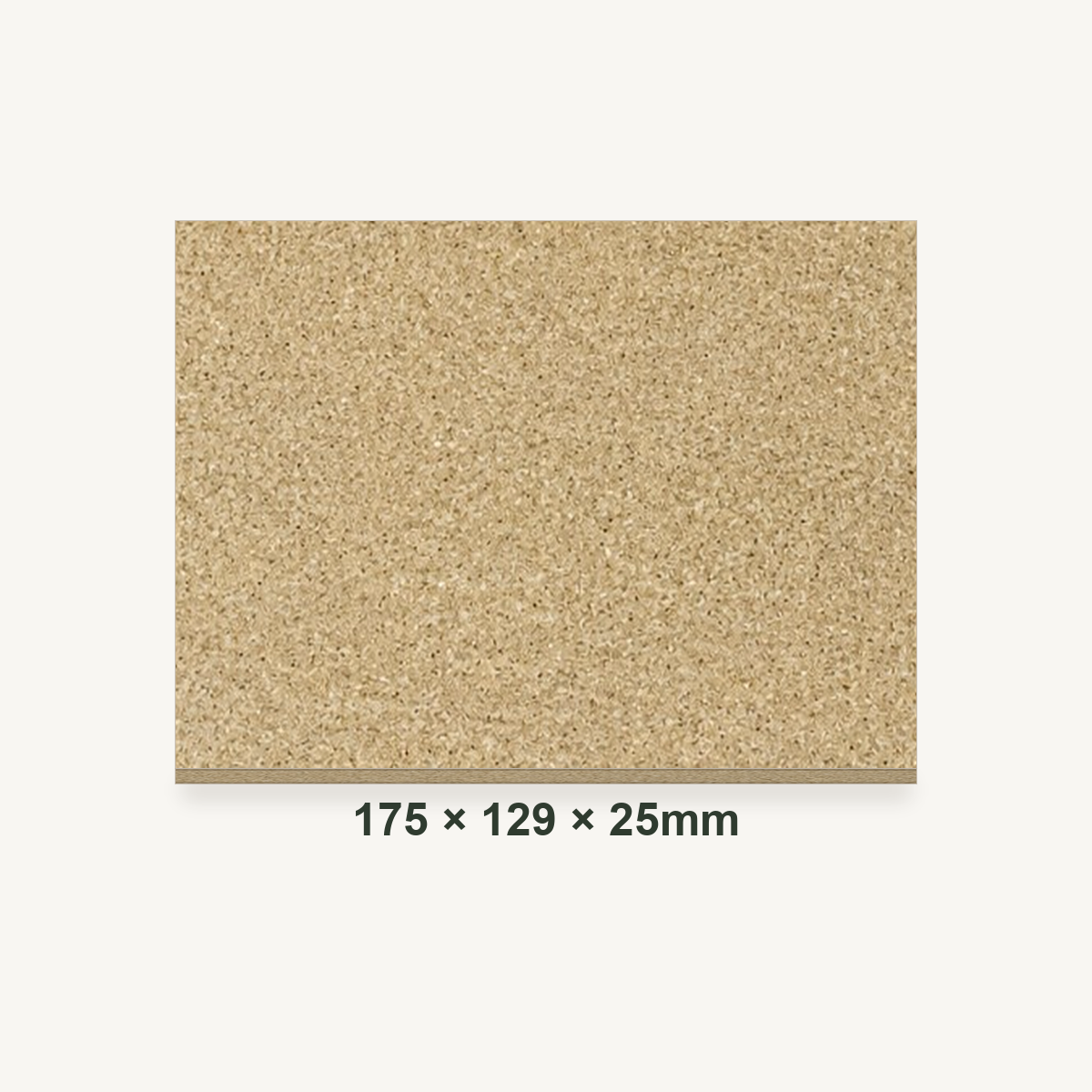 175mm x 129mm x 25mm Vermiculite Fire Brick