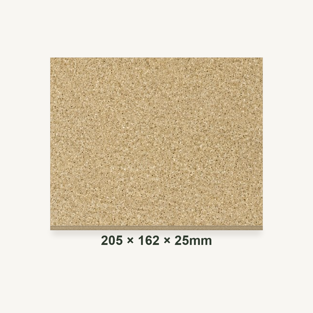 205mm x 162mm x 25mm Vermiculite Fire Brick