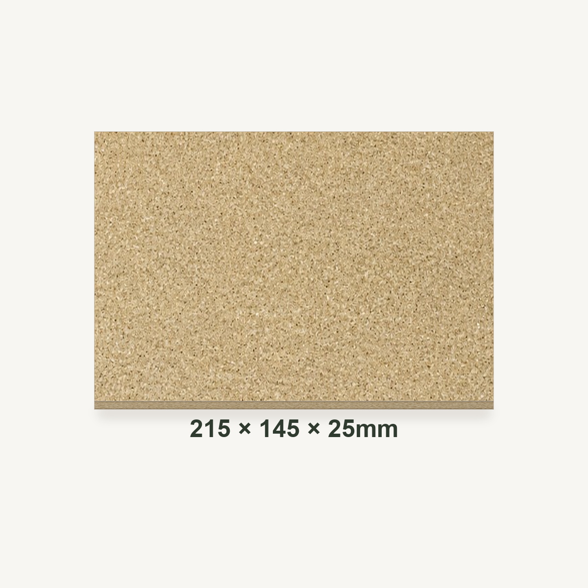 215mm x 145mm x 25mm Vermiculite Fire Brick