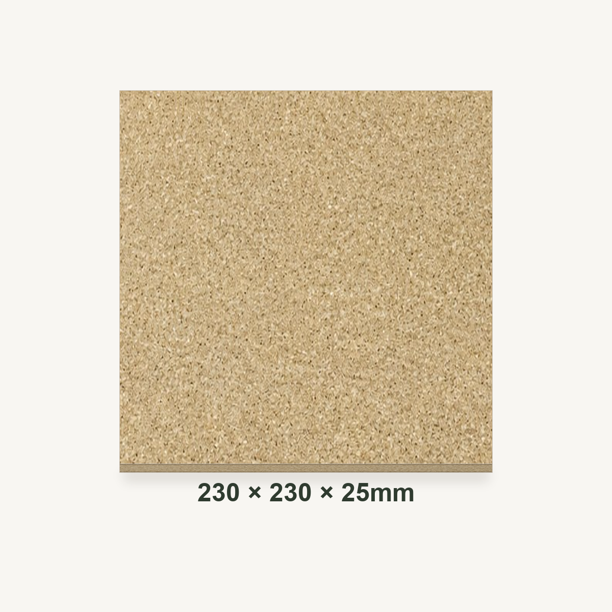 230mm x 230mm x 25mm Vermiculite Fire Brick