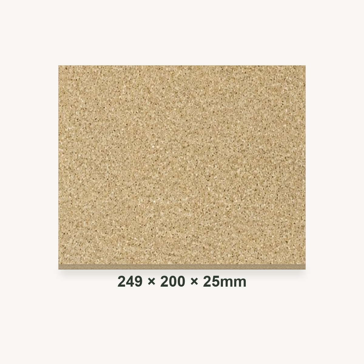 249mm x 200mm x 25mm Vermiculite Fire Brick
