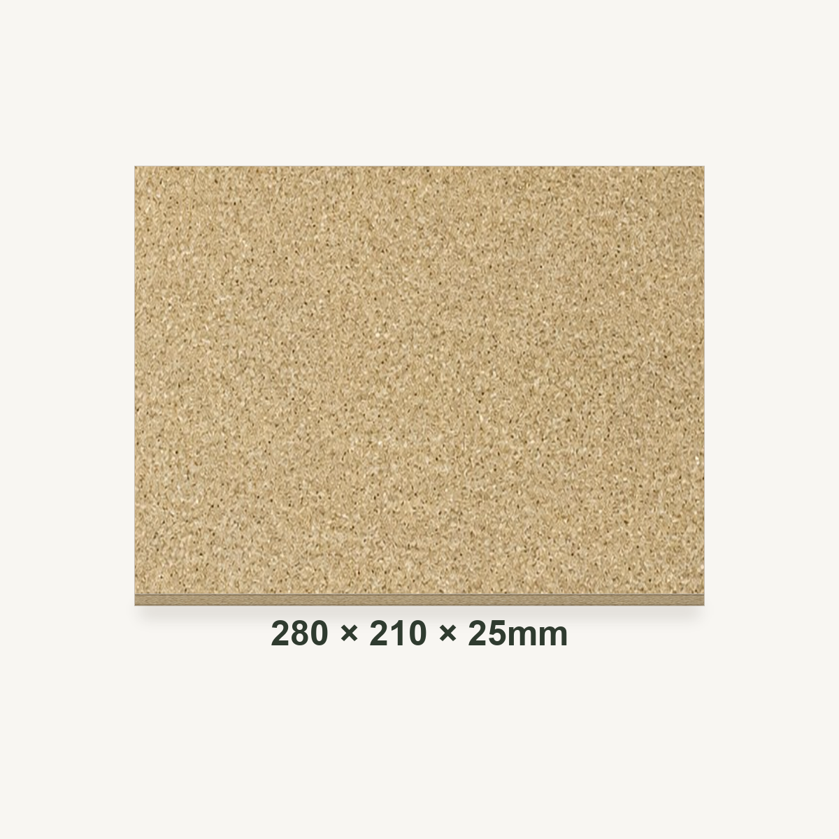 280mm x 210mm x 25mm Vermiculite Fire Brick