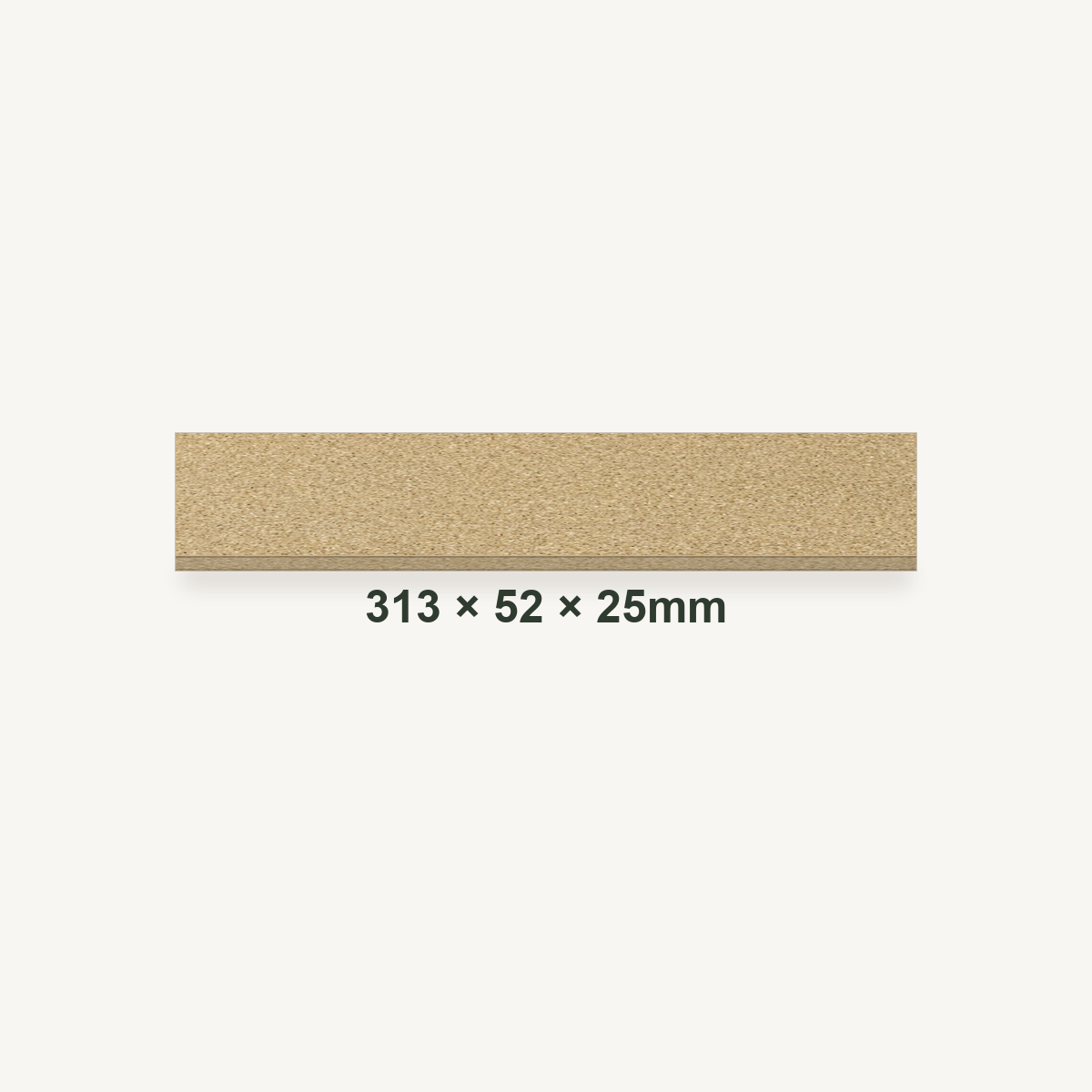313mm x 52mm x 25mm Vermiculite Fire Brick