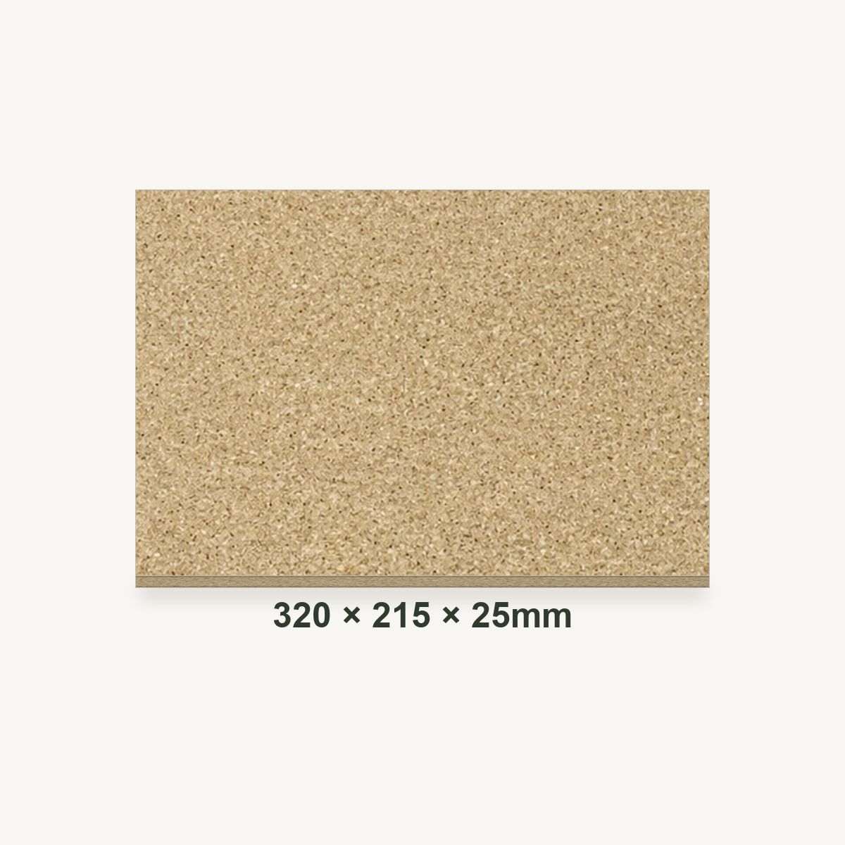 320mm x 215mm x 25mm Vermiculite Fire Brick
