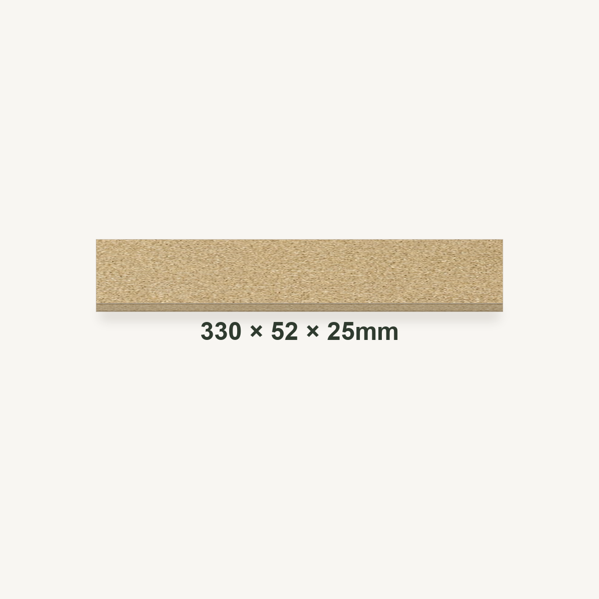 330mm x 52mm x 25mm Vermiculite Fire Brick