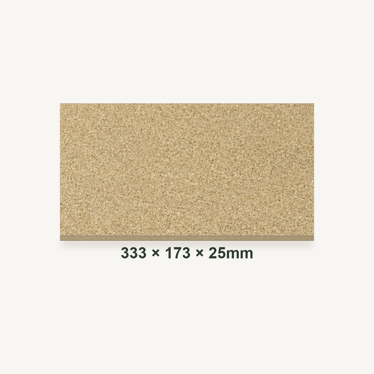 333mm x 173mm x 25mm Vermiculite Fire Brick