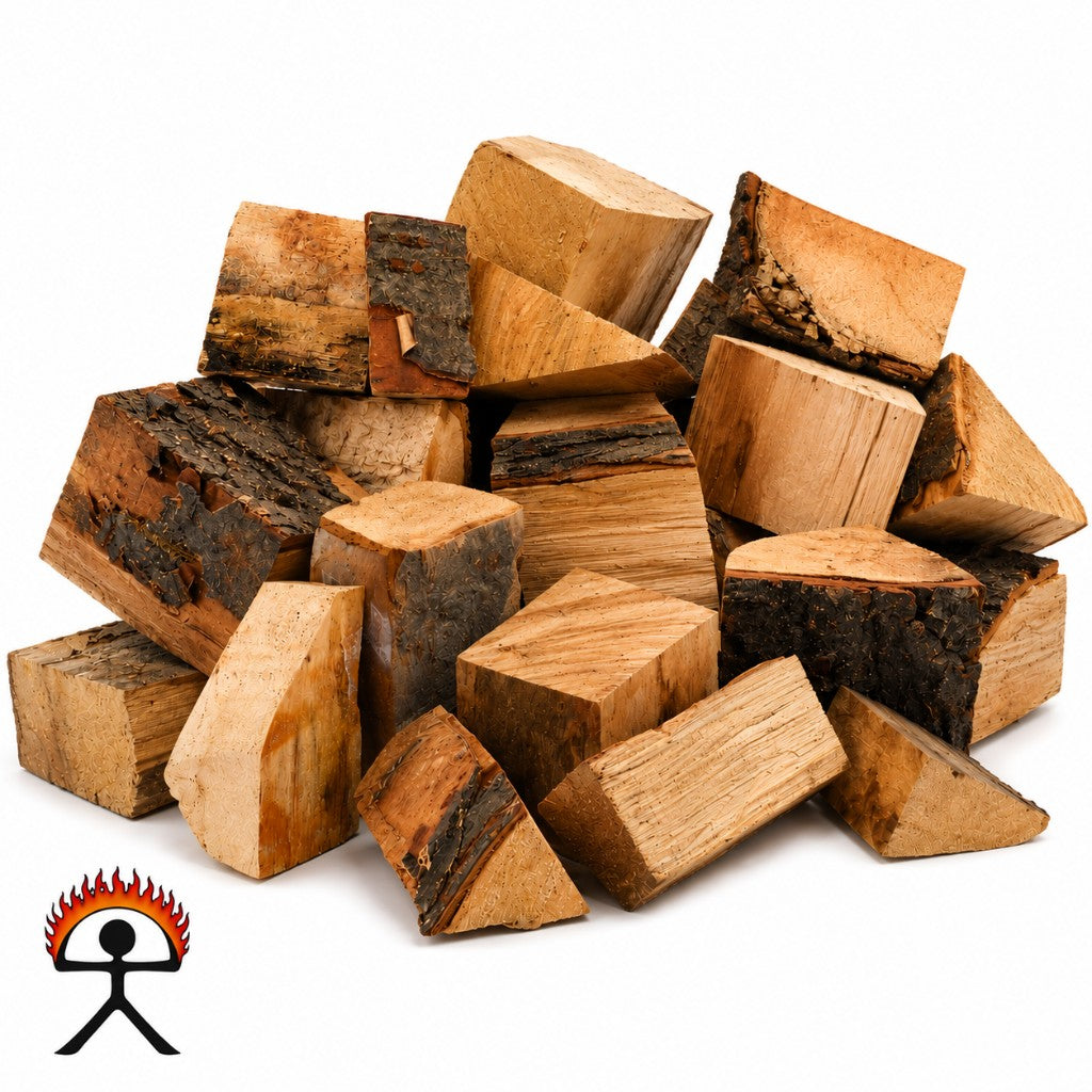 BBQ smoking wood chunks